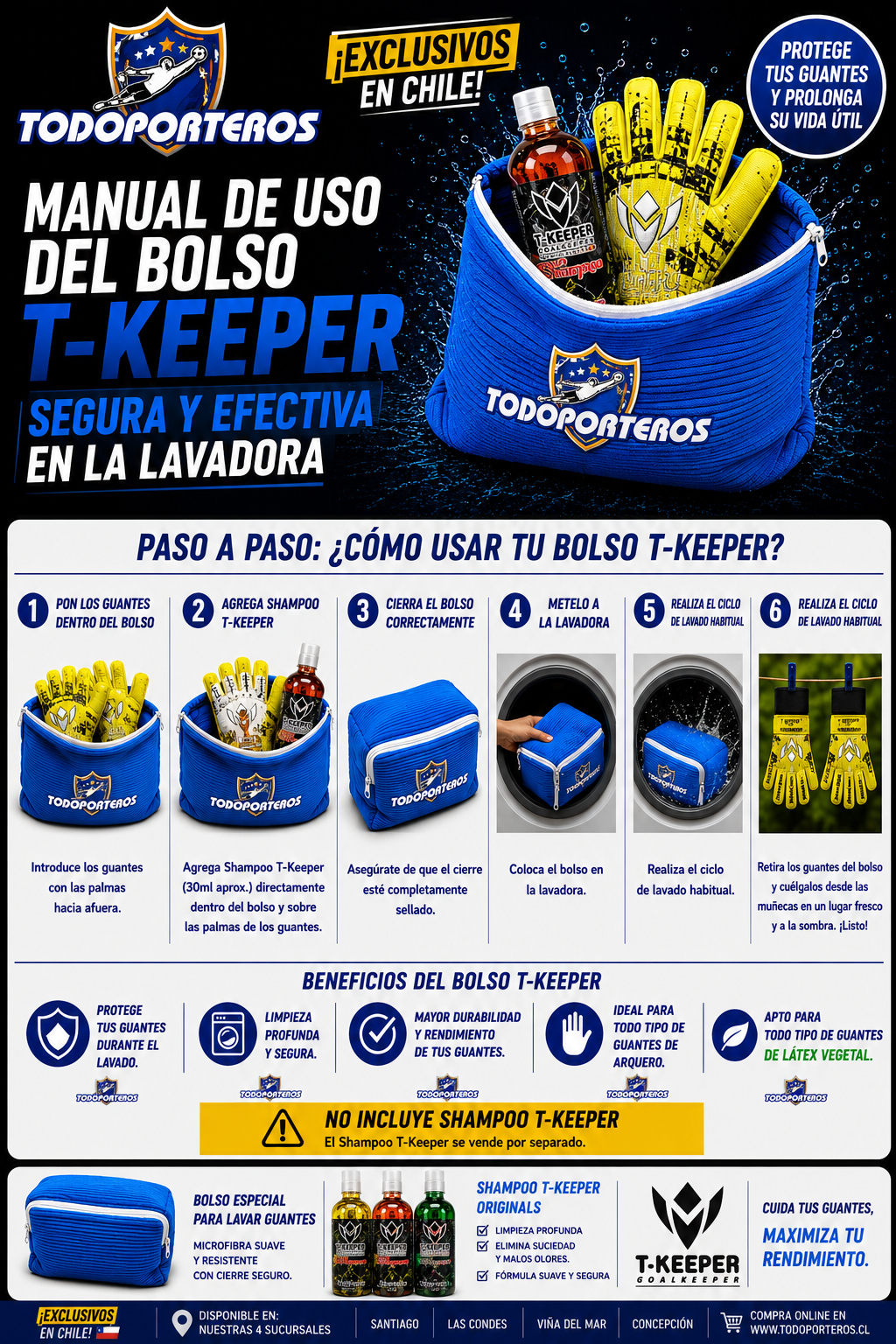 BOLSO PARA LAVAR GUANTES CREMA