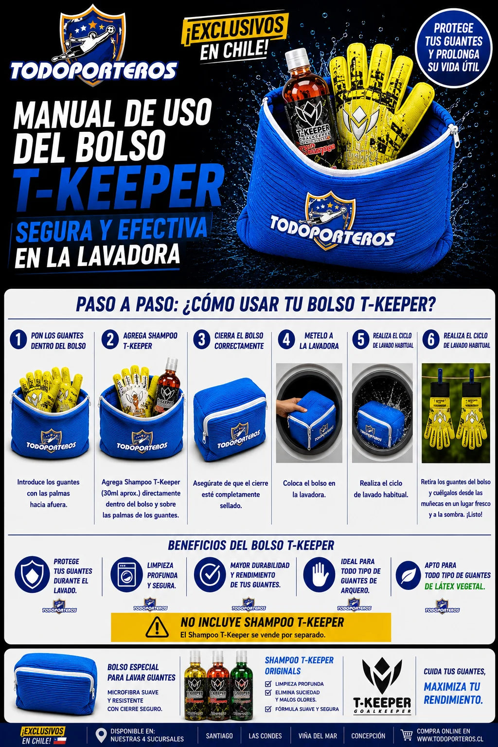 BOLSO PARA LAVAR GUANTES GRIS