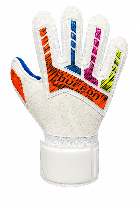 GUANTE BUFFON INTRO INFANTIL TRON BLANCO/ARCOIRIS/AZUL