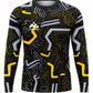 POLERA DE ARQUERO M/LARGA PRO-ONE FOCUS NEGRO /GRIS /AMARILLO