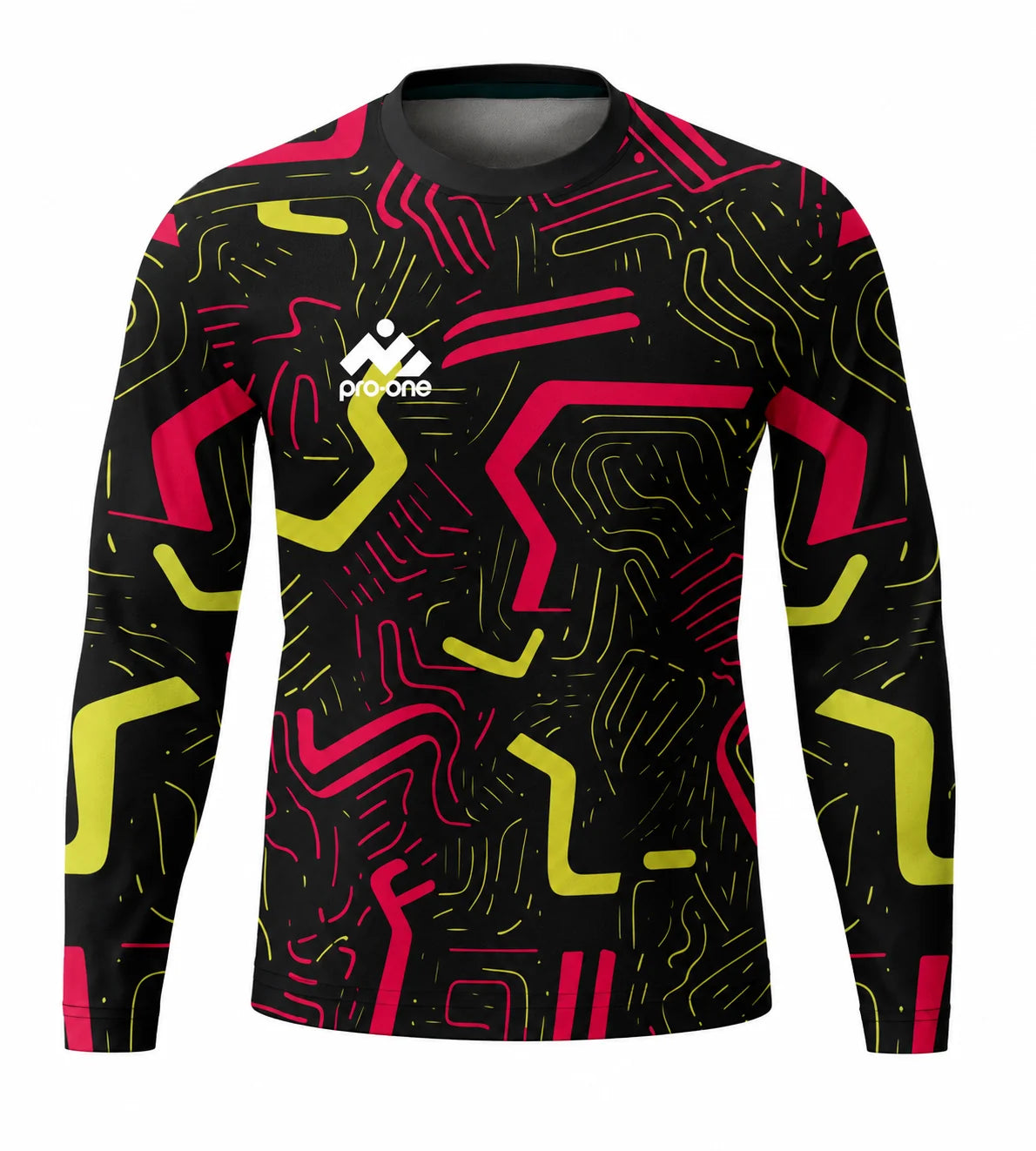 POLERA DE ARQUERO M/LARGA PRO-ONE FOCUS ROJO