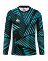 POLERA DE ARQUERO M/LARGA PRO-ONE ENERGY NEGRO/VERDE PETROLEO