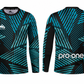 POLERA DE ARQUERO M/LARGA PRO-ONE ENERGY NEGRO/VERDE PETROLEO