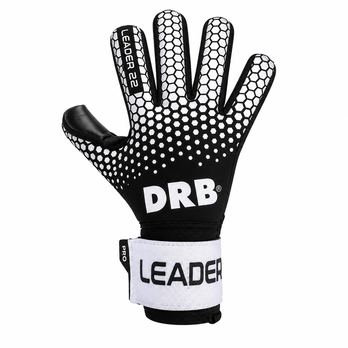 DRB LEADER 23 BLACK/WHITE (FERULAS EXTRAIBLES 4 DEDOS)