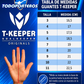 T-KEEPER PREDATOR ROJO/NEGRO (5 FERULAS EXTRAIBLES)