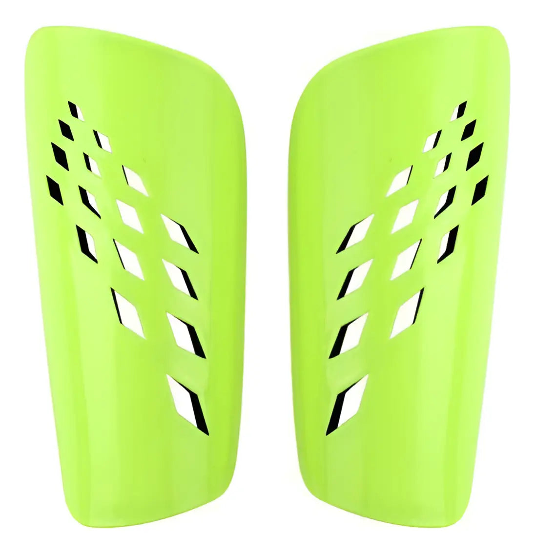 CANILLERA DE FUTBOL VERDE NEON