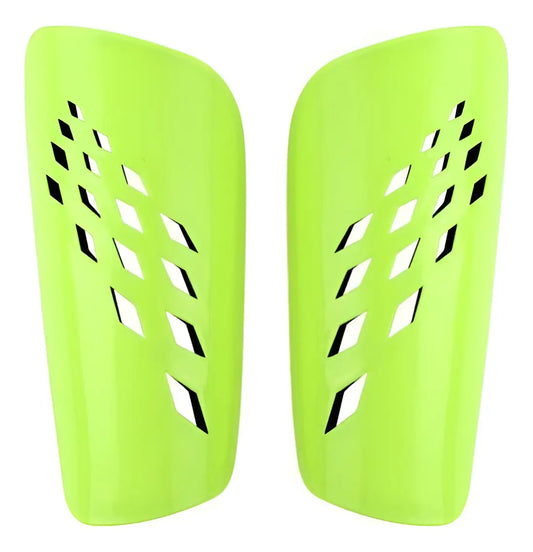 CANILLERA DE FUTBOL VERDE NEON
