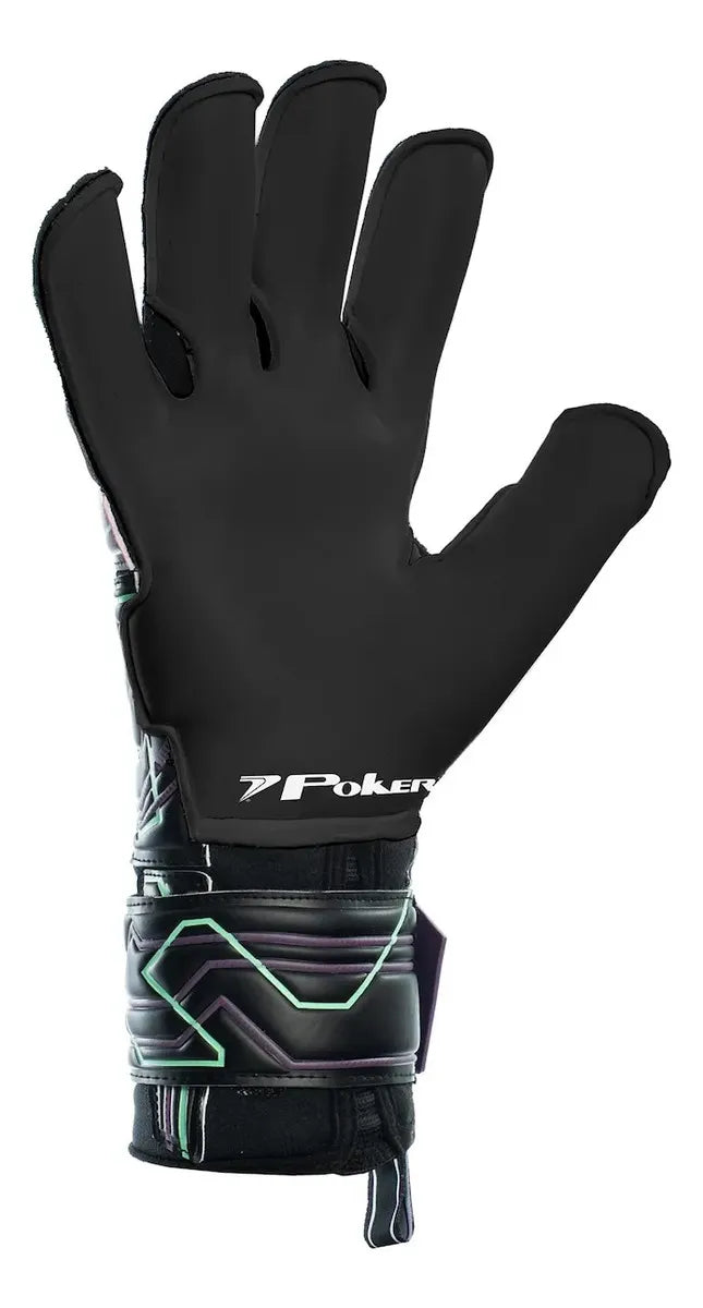 POKER LUVA CHAMPIONS 9 PRO NEGRO/PURPURA(SIN FERULA)