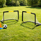 SET 2 ARCOS DE FUTBOL DRB PLEGABLE CON FUNDA (120x80cm)