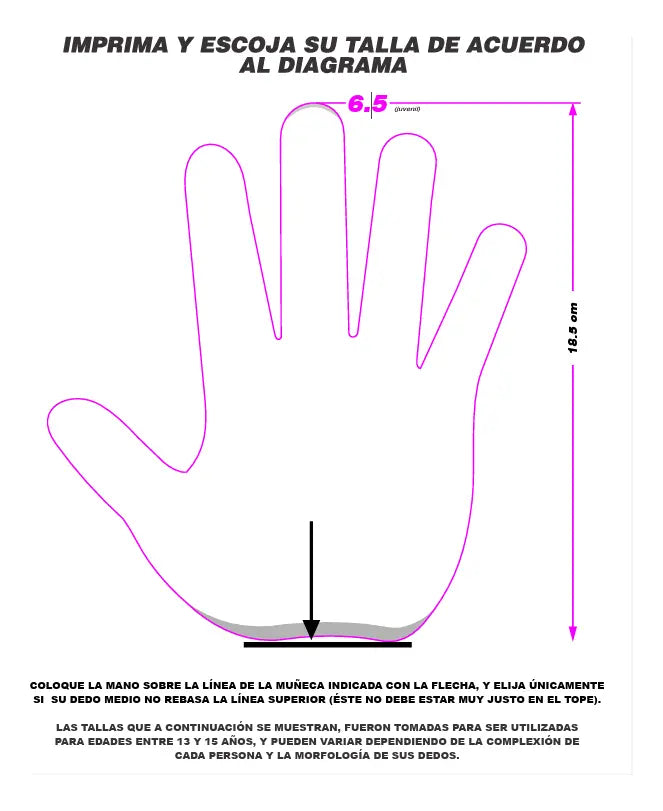 GUANTE BUFFON INTRO INFANTIL TRON NEGRO/ROJO