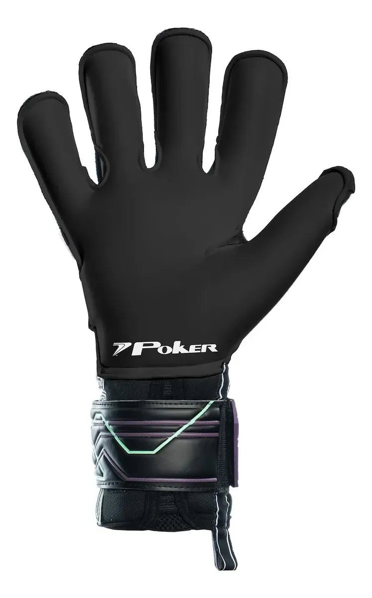 POKER LUVA CHAMPIONS 9 PRO NEGRO/PURPURA(SIN FERULA)