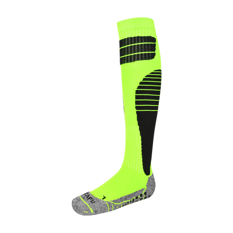 MEDIA DE ARQUERO CAFU ANTIDESLINZANTES ADULTO (38-44) AMARILLO FLUOR