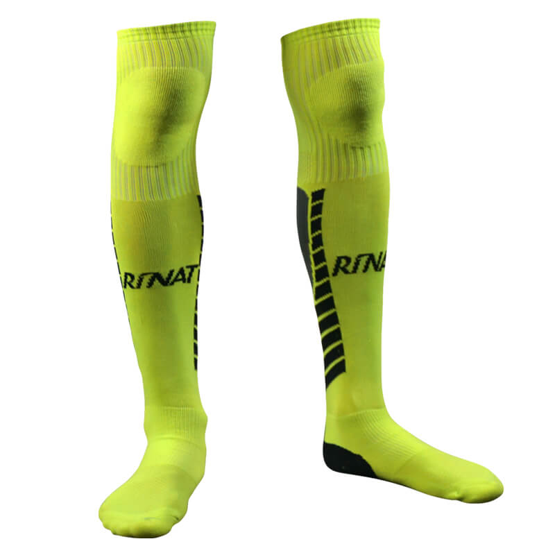 MEDIA DE ARQUERO ADULTO RINAT GEOMETRIK AMARILLO FLUOR (40-44)