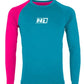 POLERA N1 GOALKEEPER ADULTO CELESTE / ROSA