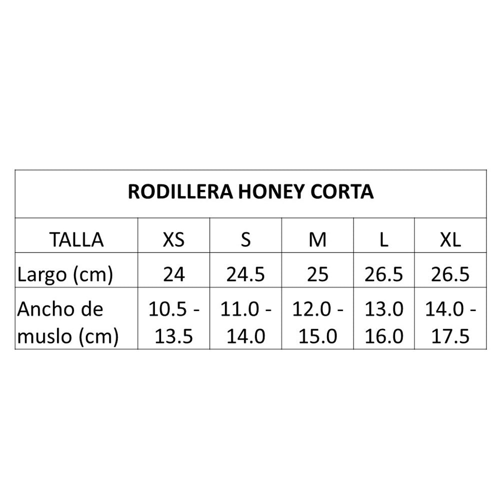 RODILLERAS HONEY CORTA OLYMPHUS