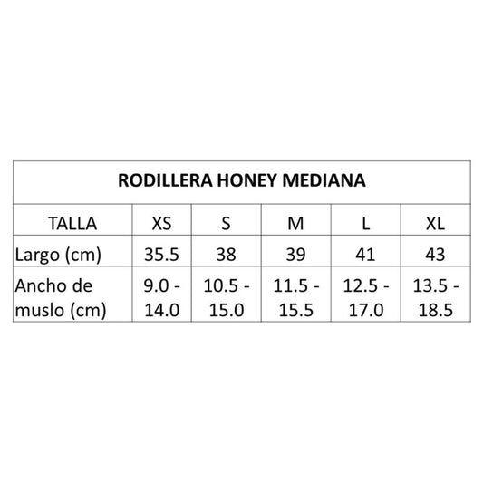 RODILLERAS HONEY MEDIANA OLYMPHUS