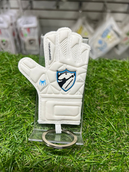 LLAVERO TODOPORTEROS BLANCO/AZUL