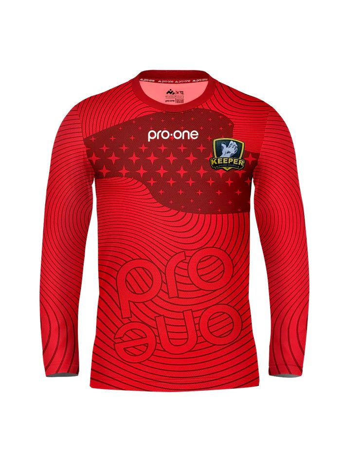 POLERA DE ARQUERO PRO ONE ROOMBA ROJA