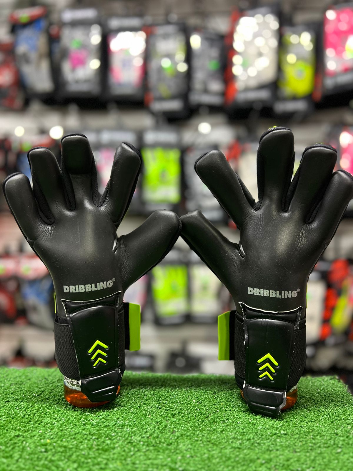 DRB  FELINE EVO SR BLACK/GREEN SIN FERULAS