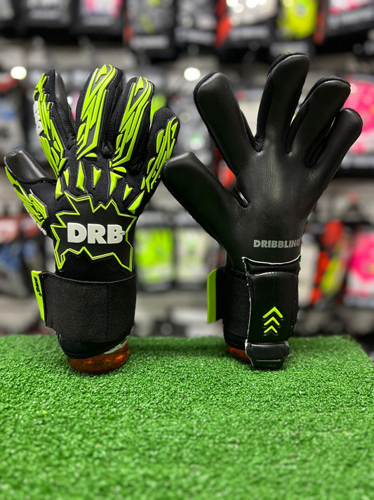 DRB FELINE EVO SR BLACK/GREEN SIN FERULAS
