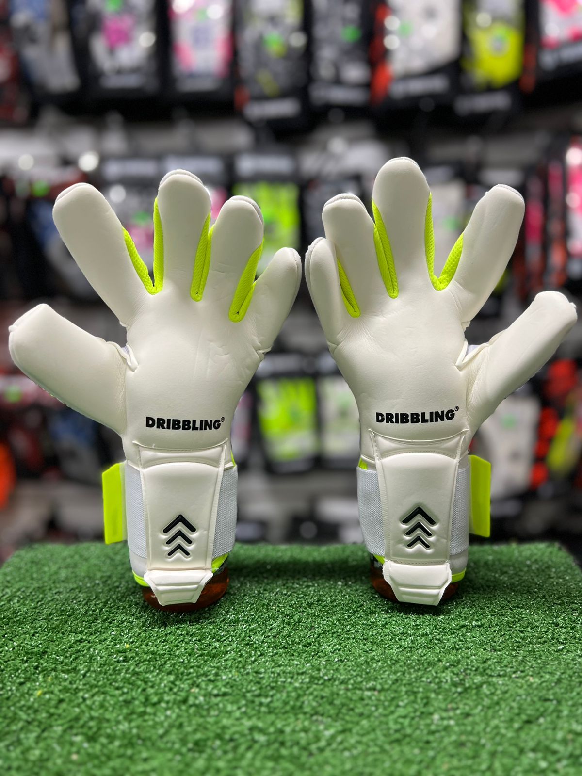 DRB  FELINE EVO SR WHITE/YELLOW SIN FERULAS