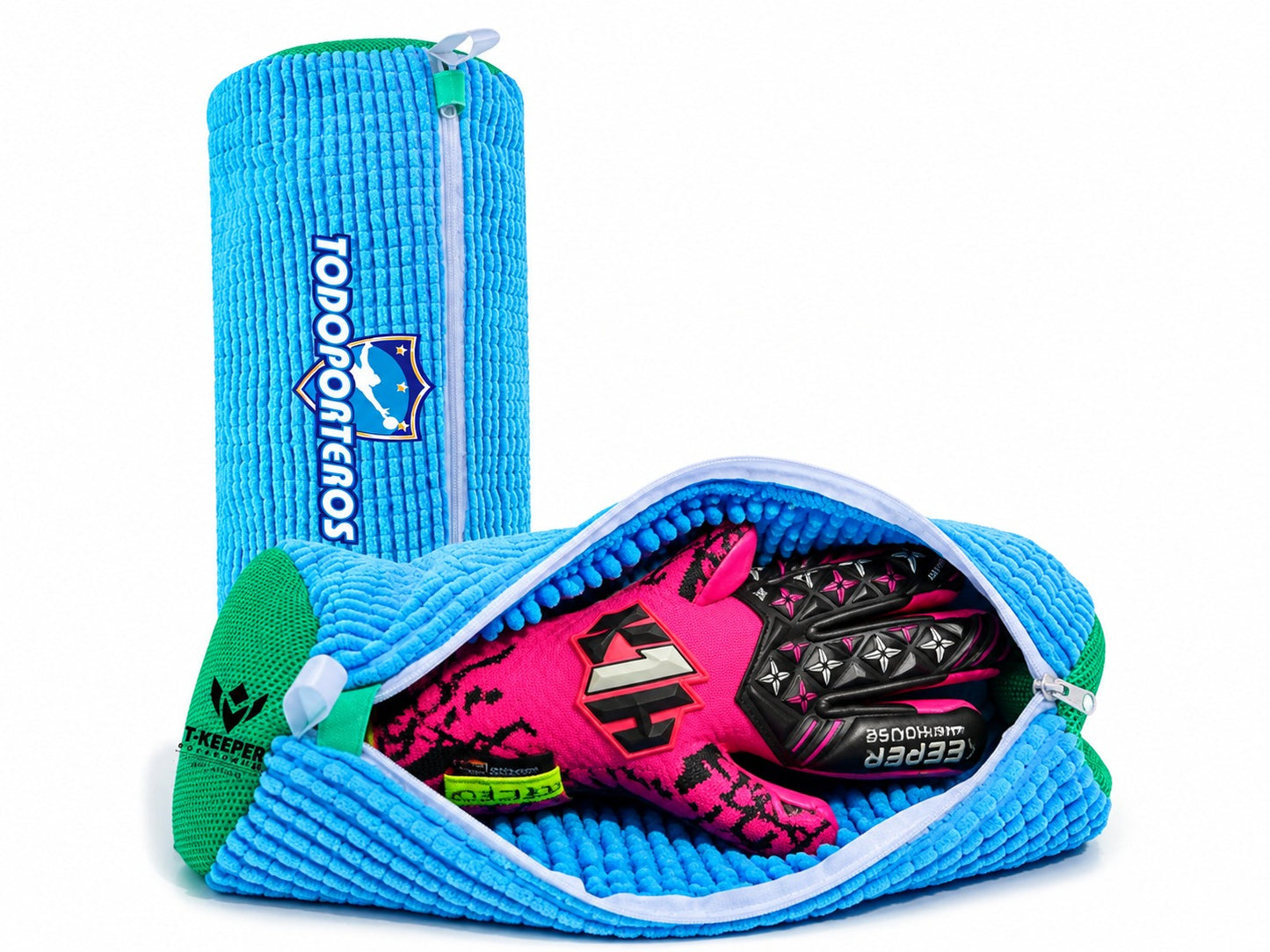 BOLSO PARA LAVAR GUANTES CELESTE