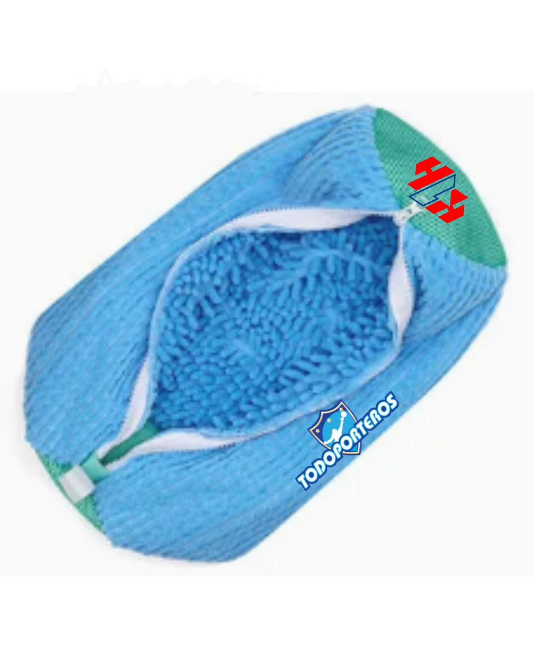 BOLSO PARA LAVAR GUANTES CELESTE