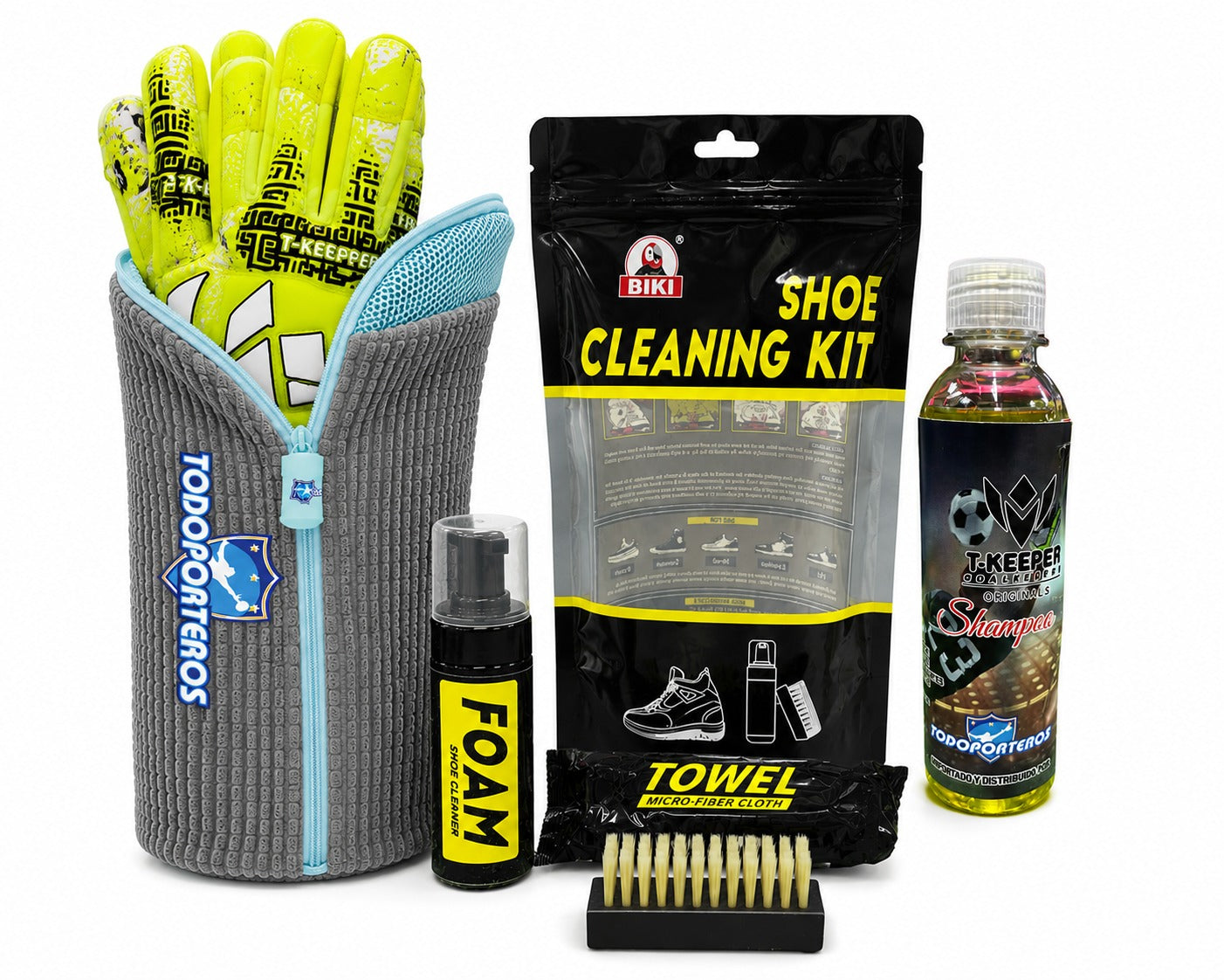 PACK DE LIMPIEZA GUANTES Y ZAPATOS