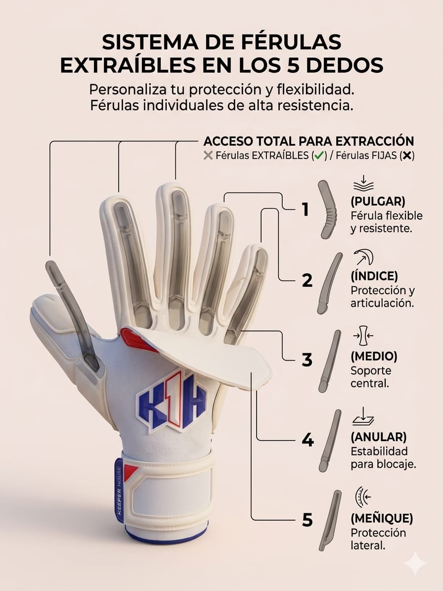 K1H WILD EVOLUTION WHITE 2026 (5 FERULAS EXTRAIBLES)