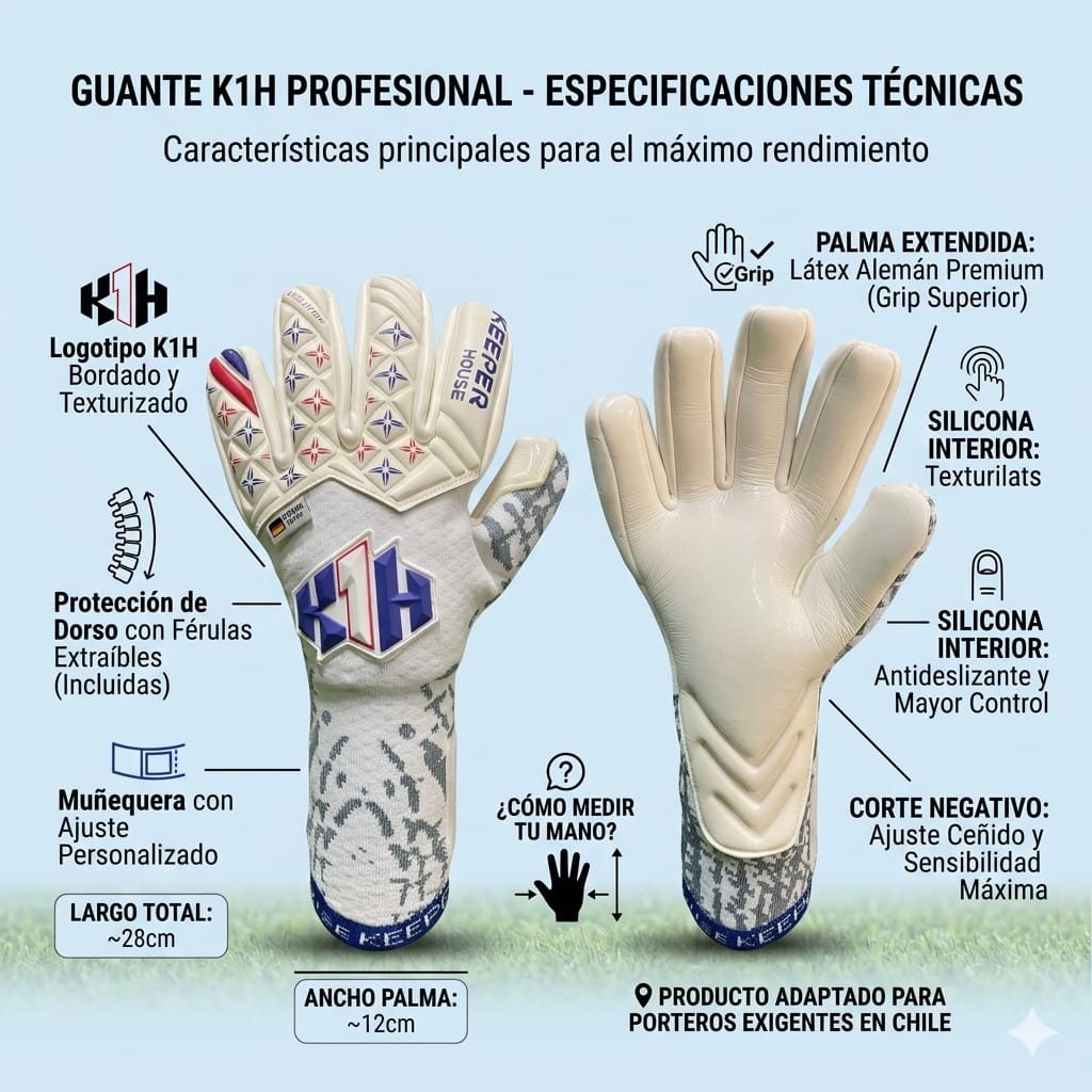 K1H WILD EVOLUTION WHITE 2026 (5 FERULAS EXTRAIBLES)