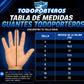 TODOPORTEROS PRO LEADER BLACK BLUE (5 FERULAS EXTRAIBLES)
