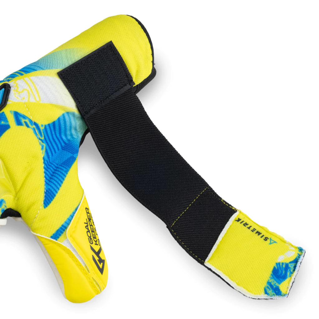 Guantes de Portero Rinat Asimetrik Aero PRIME ADU amarillo/azul/blanco