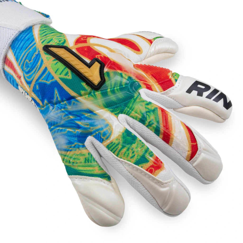 Guantes de Portero Rinat Asimetrik Aero Prime multicolor blanco