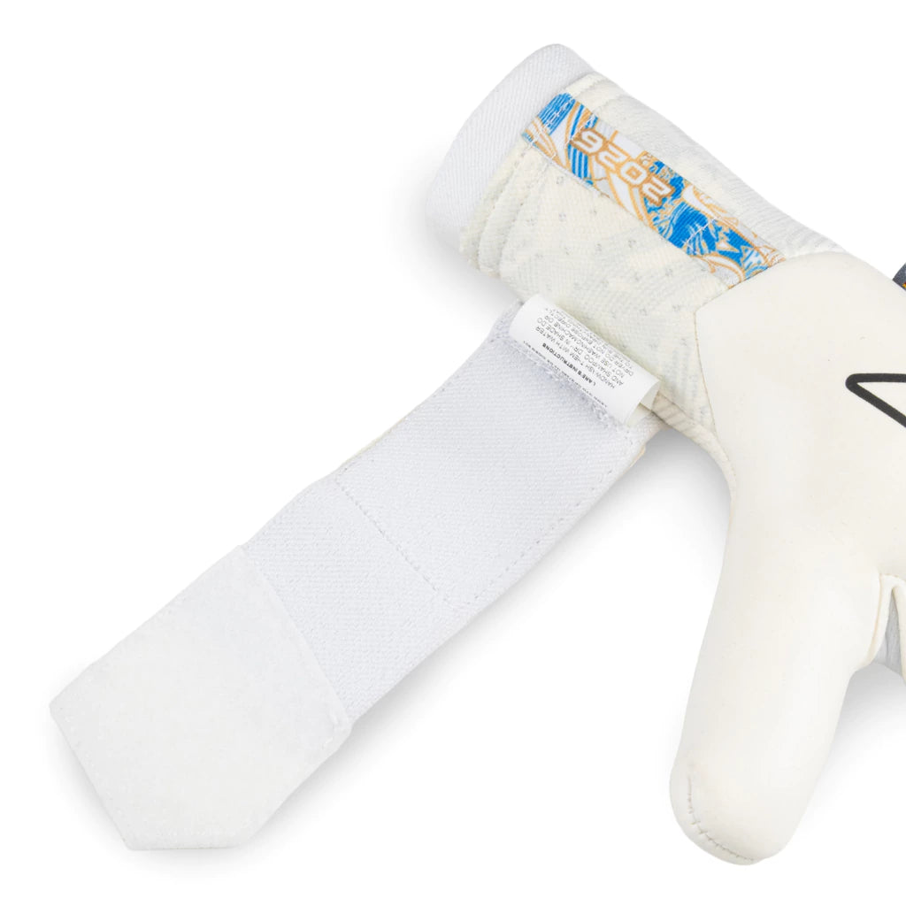 Guantes de Portero Rinat Asimetrik Aero PRO blanco/azul