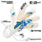 Guantes de Portero Rinat Asimetrik Aero PRO blanco/azul