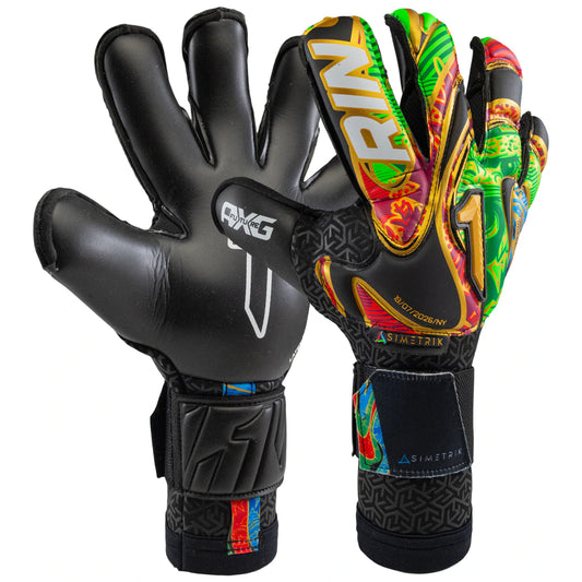 Guantes de Portero Rinat Asimetrik PRO Future MULTICOLOR NEGRO
