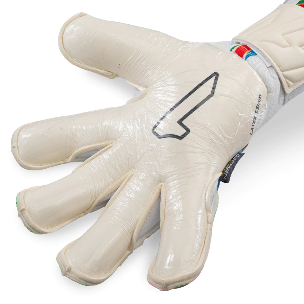 Guantes de Portero Rinat Asimetrik Pro Multicolor Blanco