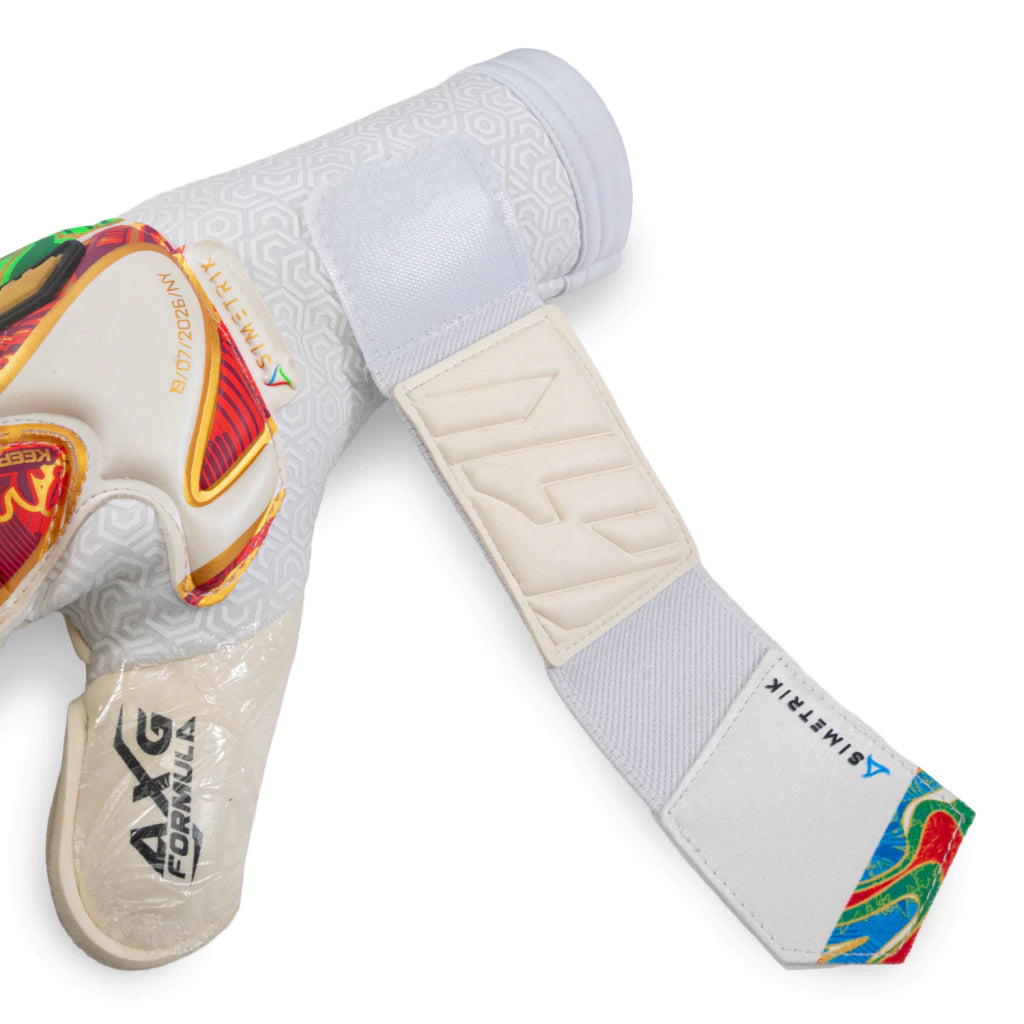 Guantes de Portero Rinat Asimetrik Pro Multicolor Blanco