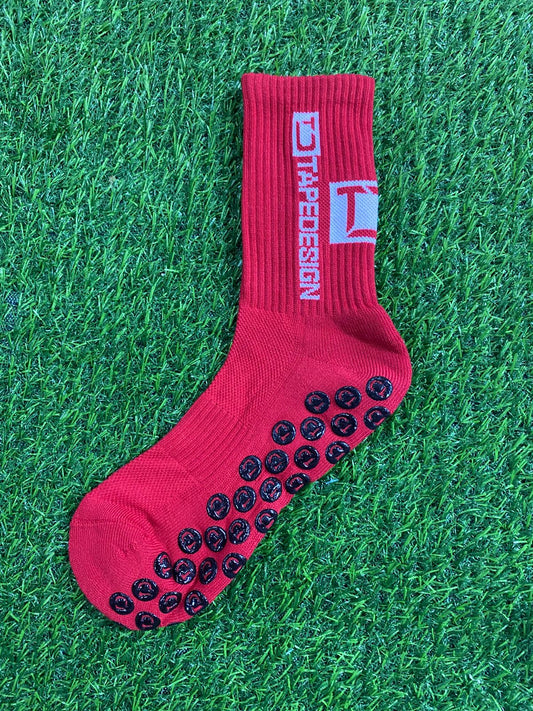 CALCETA ANTIDESLIZANTE ROJA (38-43)