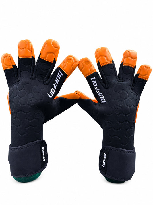 GUANTE BUFFON TITAN PROFESIONAL AD NEGRO/NARANJA