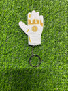 LLAVERO N1 BLANCO/DORADO