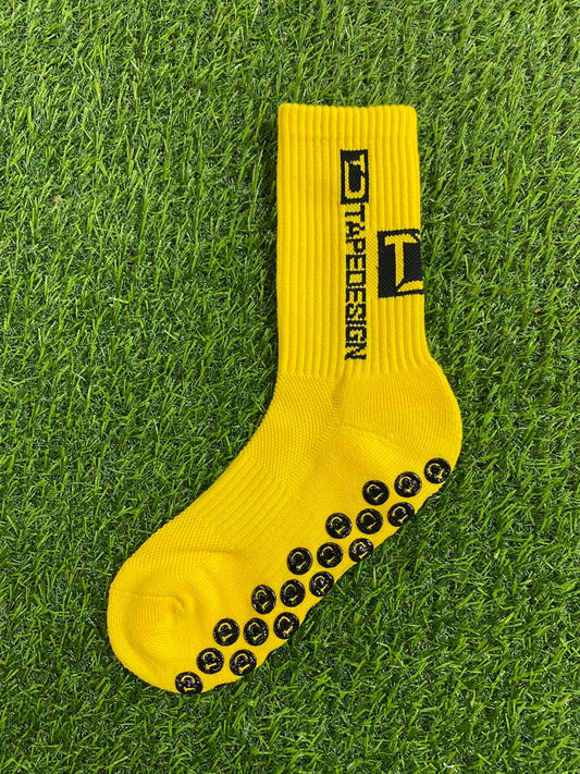 CALCETA ANTIDESLIZANTE AMARILLO (28-36)