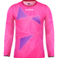 POLERA DE ARQUERO M/LARGA PRO-ONE ENERGYVERDE FUCSIA/MORADO