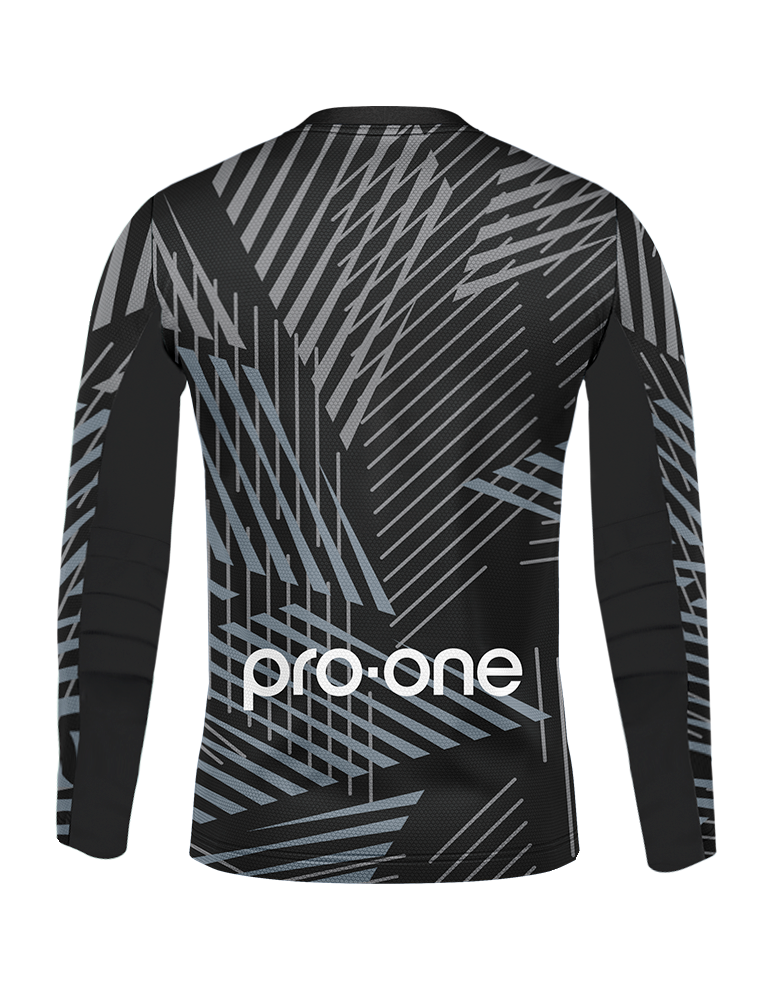 POLERA DE ARQUERO M/LARGA PRO-ONE ENERGY NEGRO