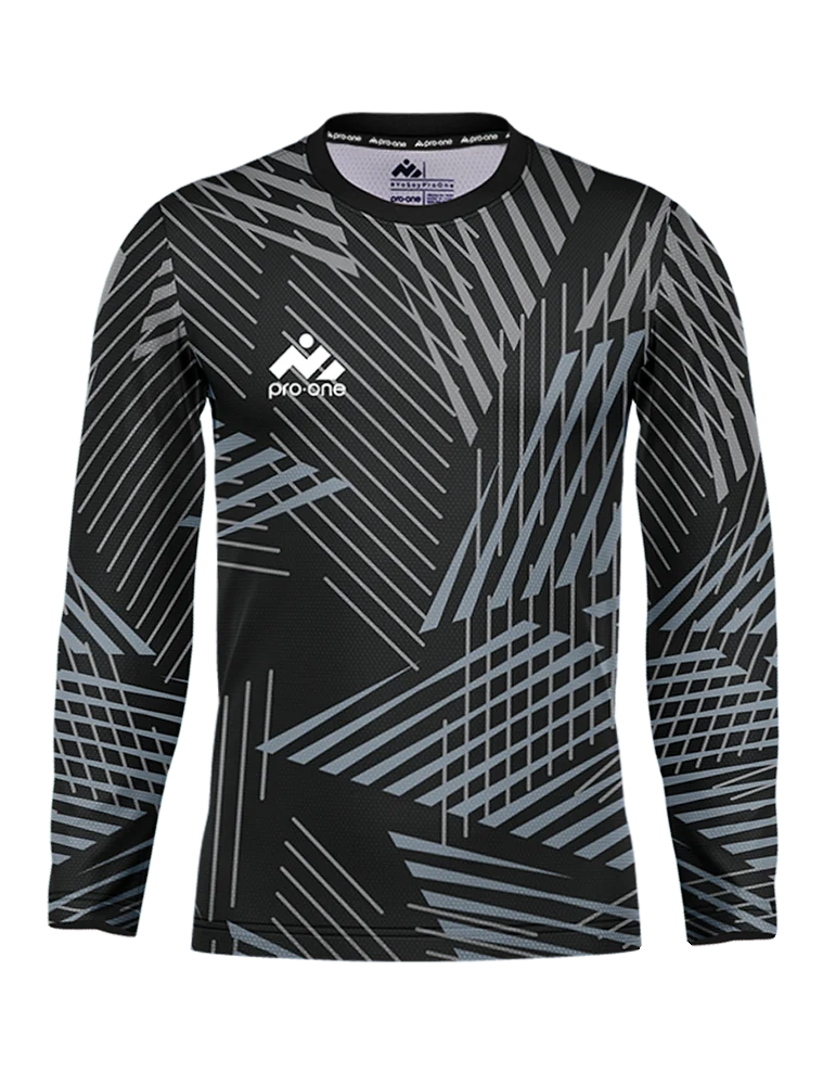 POLERA DE ARQUERO M/LARGA PRO-ONE ENERGY NEGRO