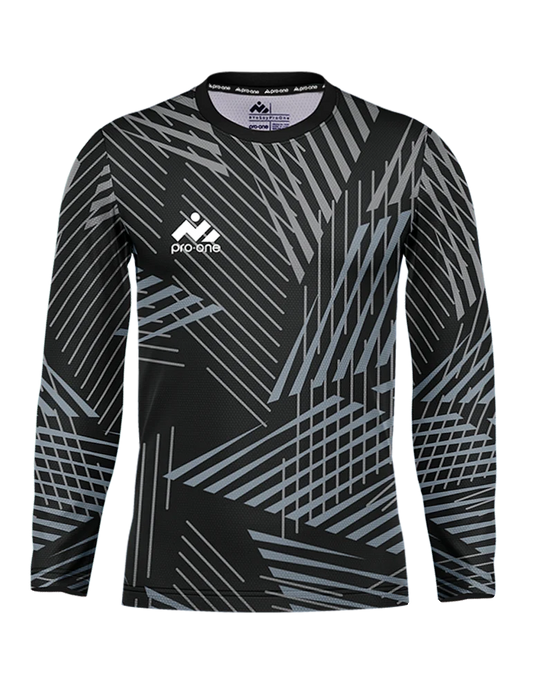 POLERA DE ARQUERO M/LARGA PRO-ONE ENERGY NEGRO