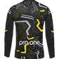 POLERA DE ARQUERO M/LARGA PRO-ONE FOCUS NEGRO /GRIS /AMARILLO