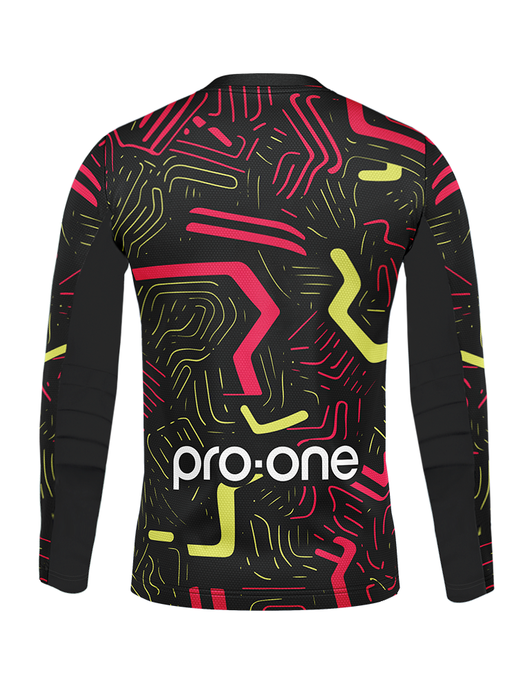 POLERA DE ARQUERO M/LARGA PRO-ONE FOCUS ROJO