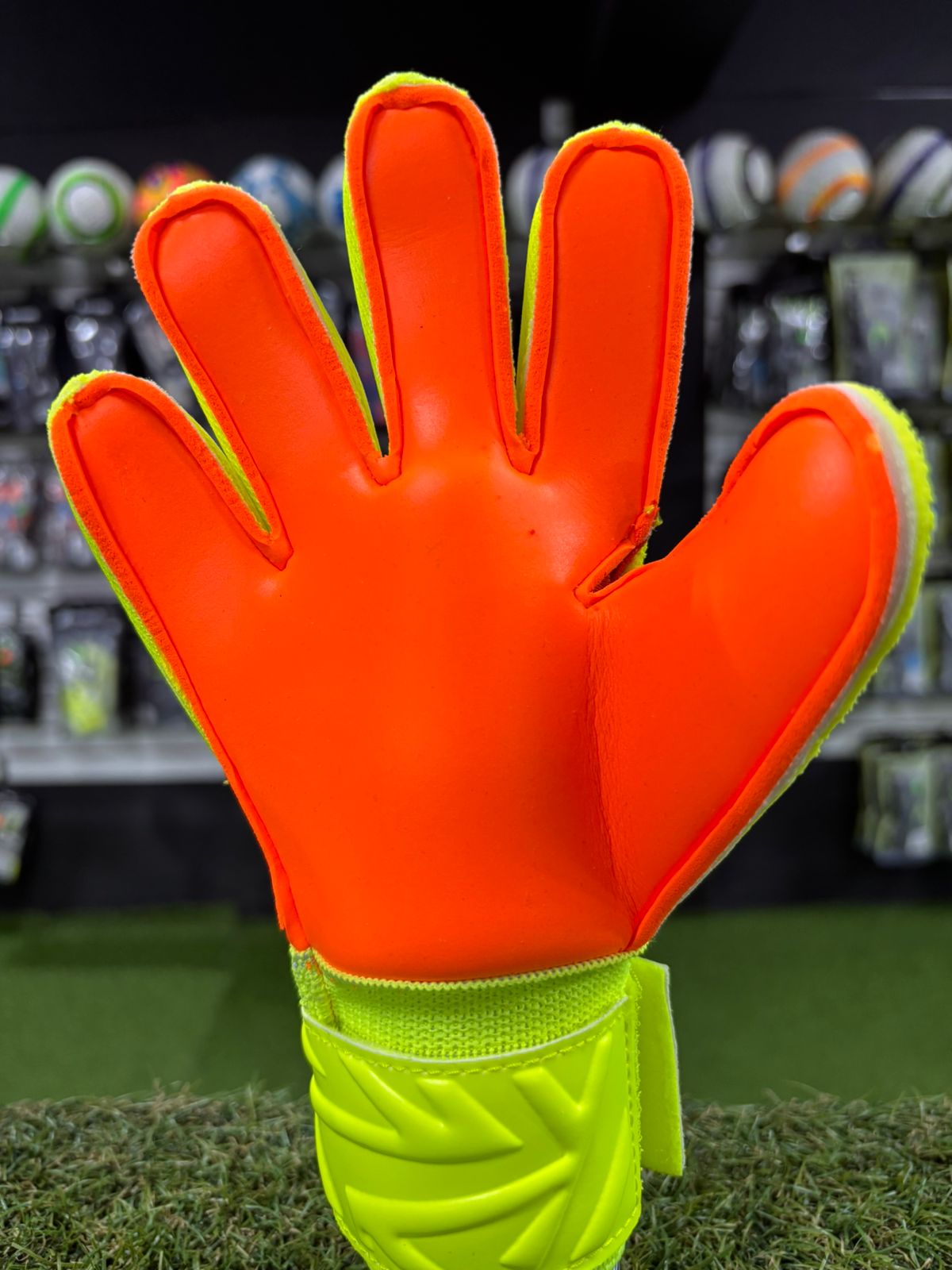 GUANTE BUFFON INTRO INFANTIL TRON NEON/ARCOIRIS/NARANJA