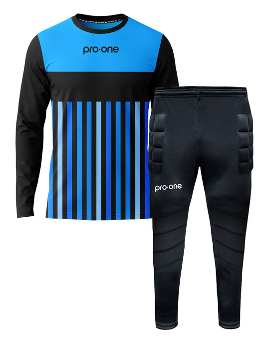 KIT DE ARQUERO PRO ONE WALTER ZENGA ADULTO TURQUESA/NEGRO
